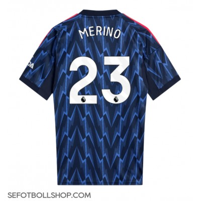 Billiga Arsenal Mikel Merino #23 Borta fotbollskläder 2025-26 Kortärmad Billiga Arsenal Mikel Merino #23 Borta fotbollskläder 2025-26 Kortärmad